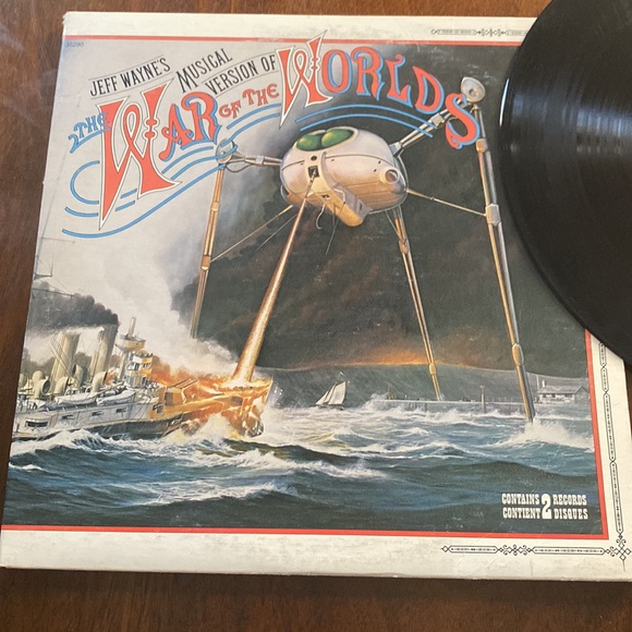 1978 war of the worlds vinyl record - Picture 2 of 7